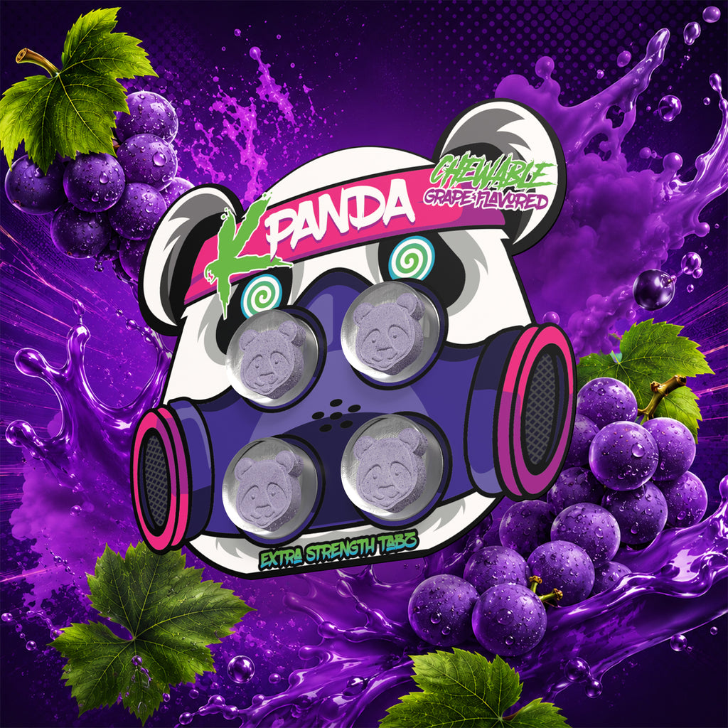 K-Panda Chewable Grape Flavored (4 Tablets)