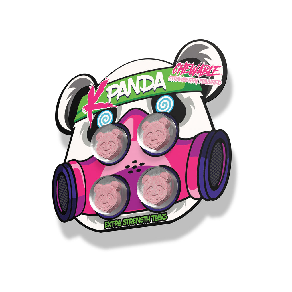 K-Panda Chewable Strawberry Flavored (4 Tablets)
