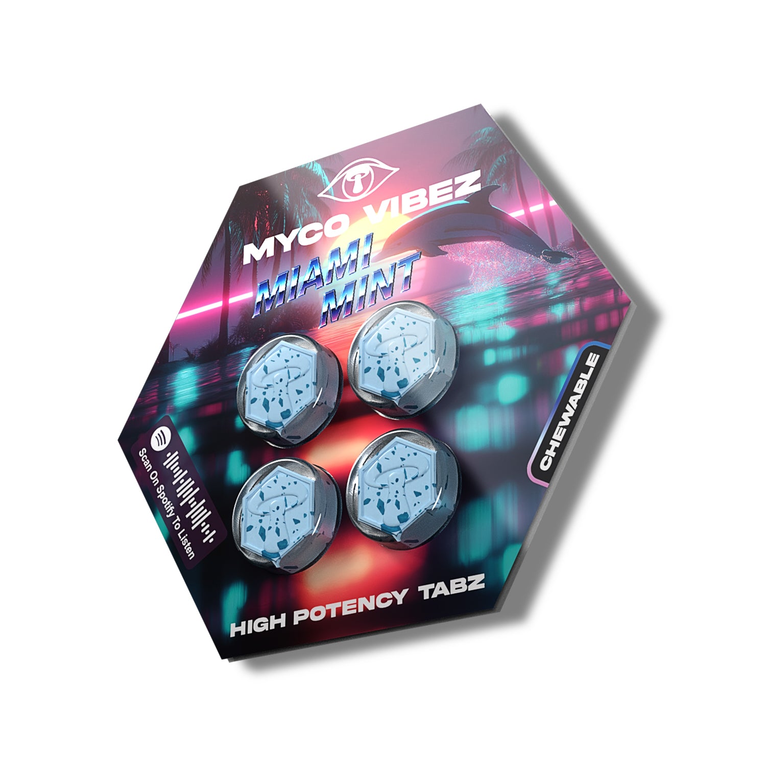 Myco Vibez Miami Mint (4 Tablets)