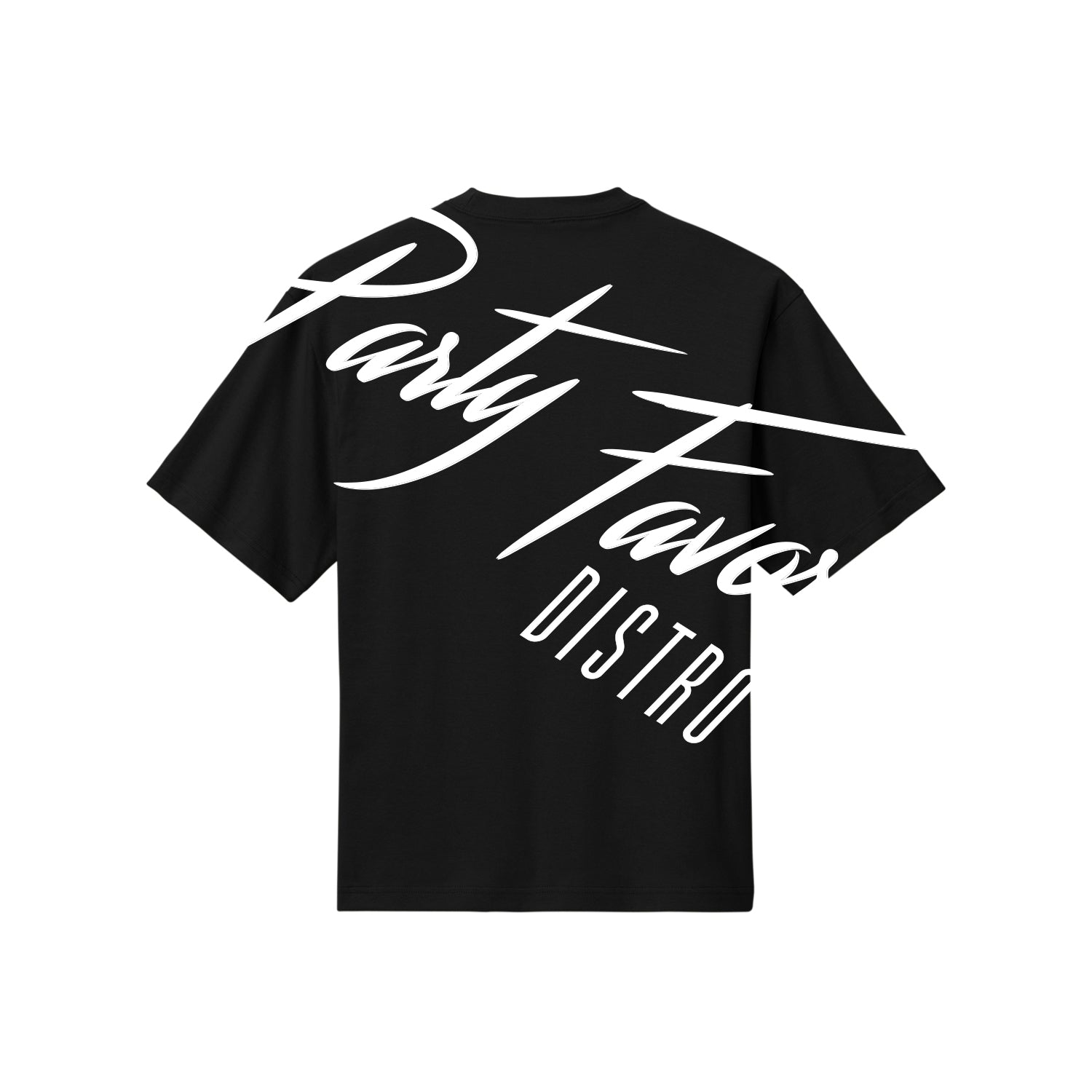 T-Shirt Party Favors style 3 (Black)
