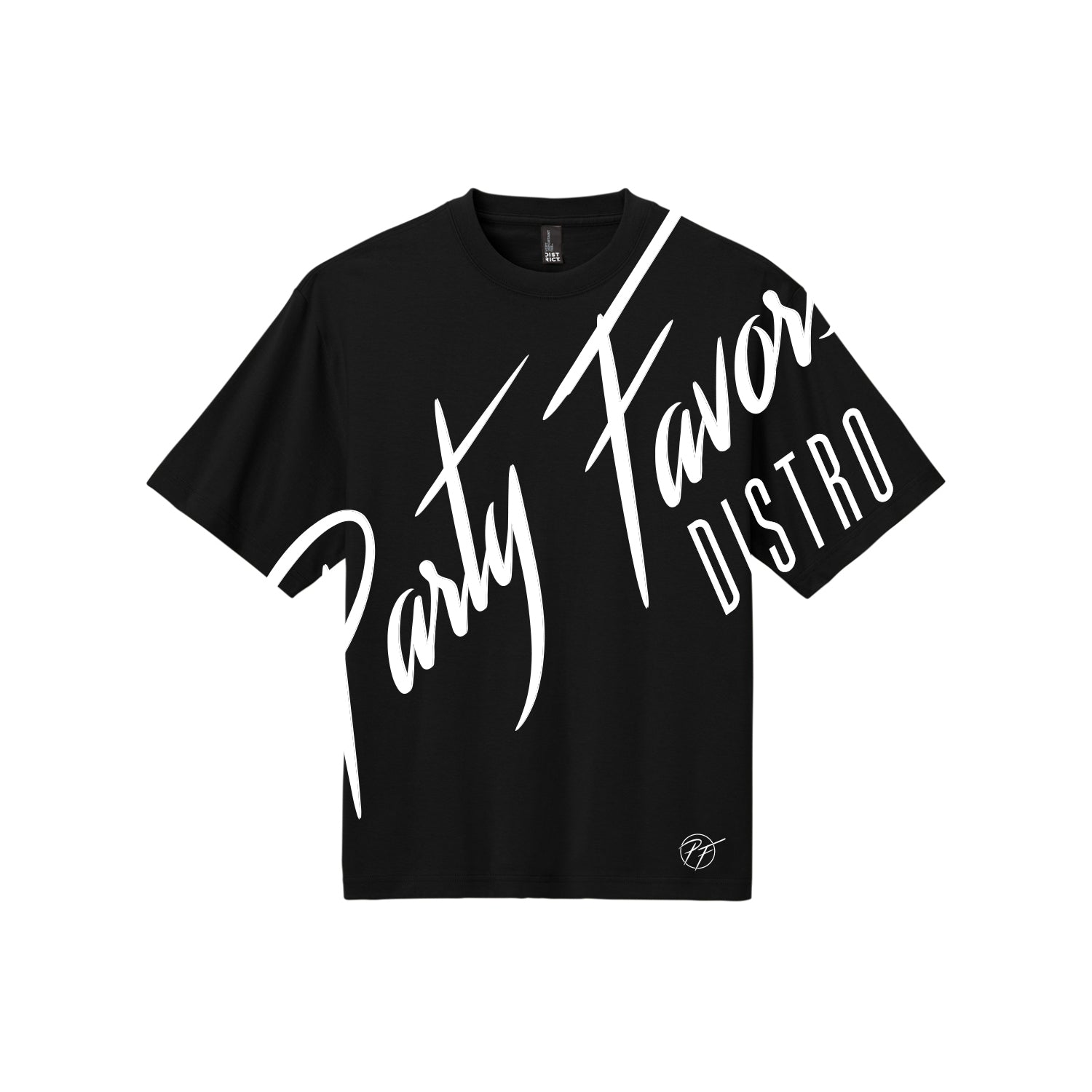 T-Shirt Party Favors style 3 (Black)
