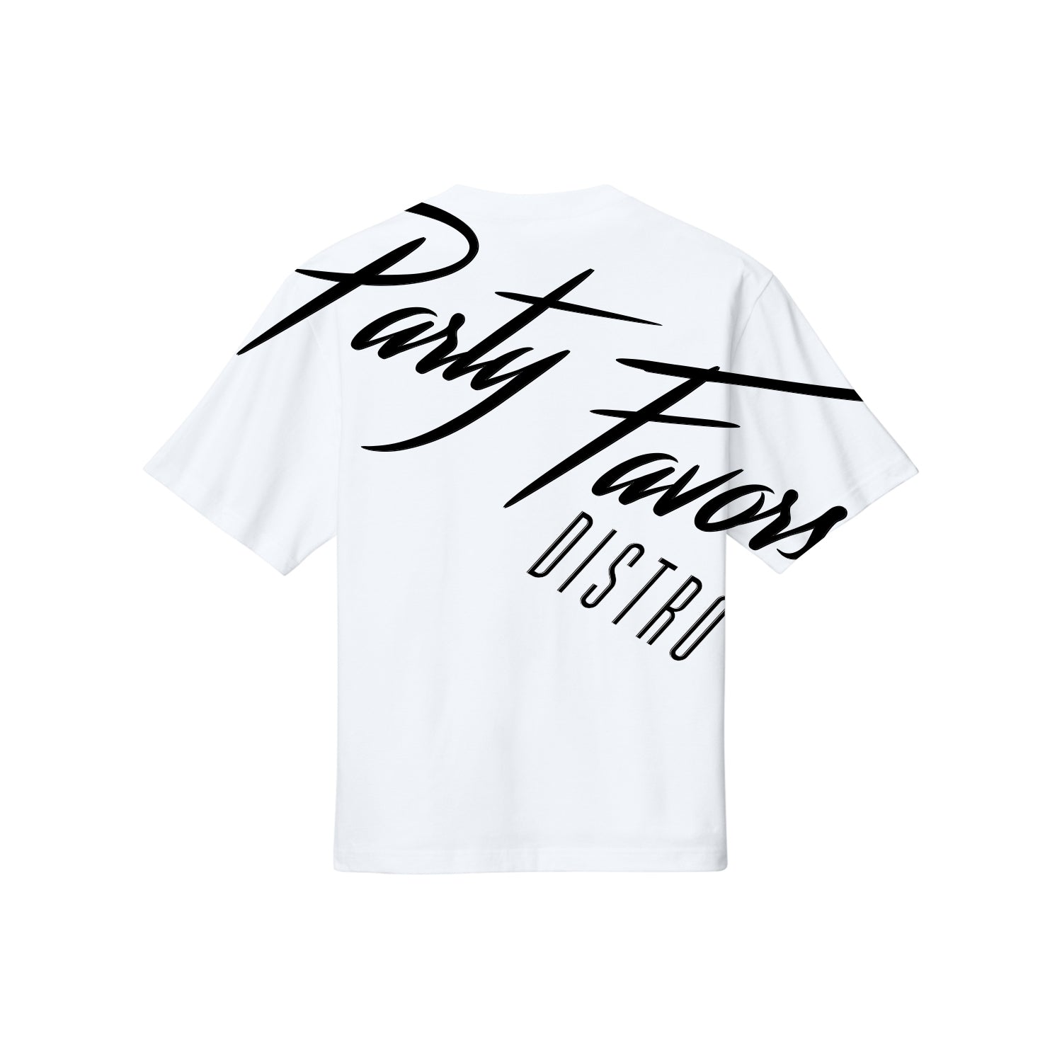 T-Shirt Party Favors style 3 (White)