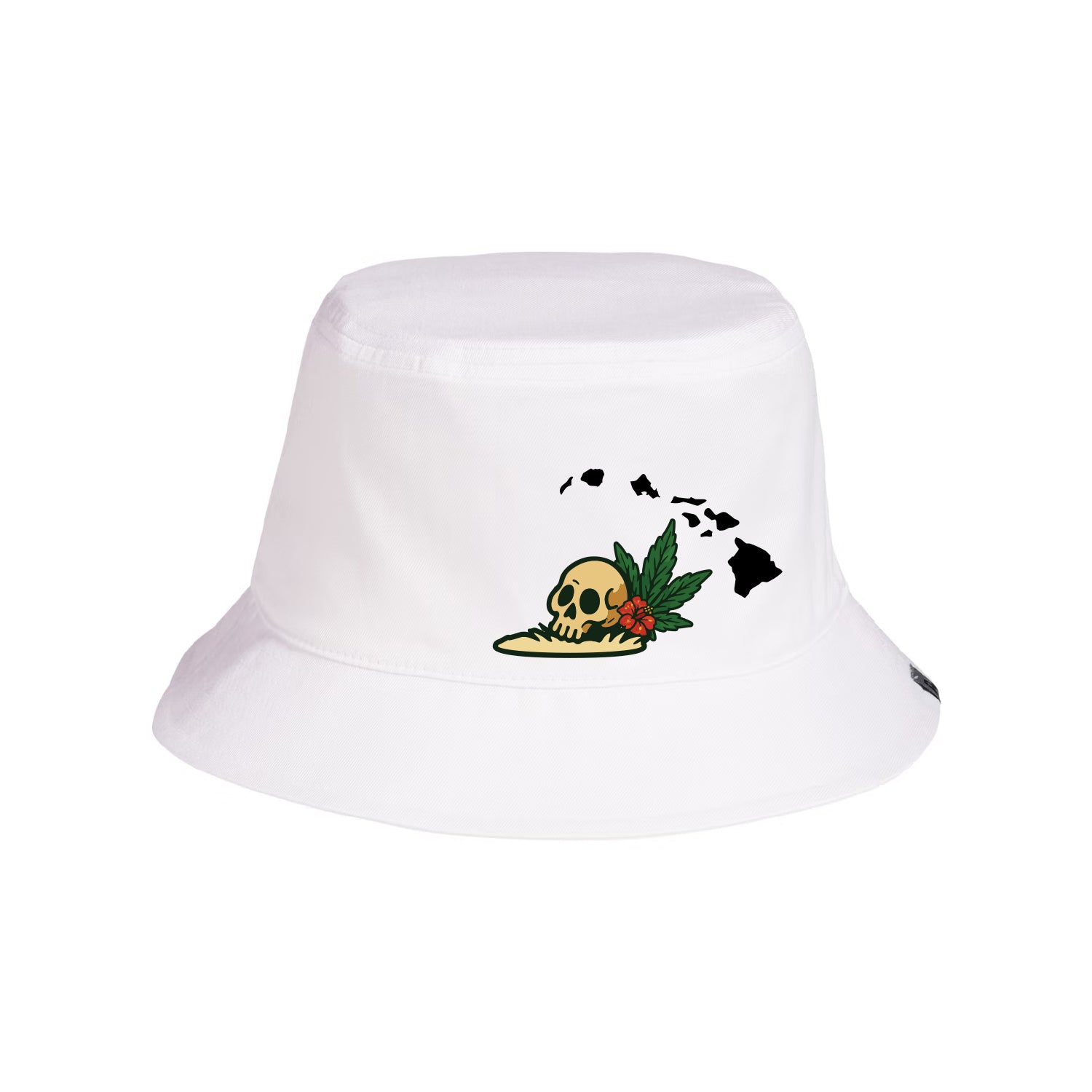 Stoned Love Bucket Hat (White)