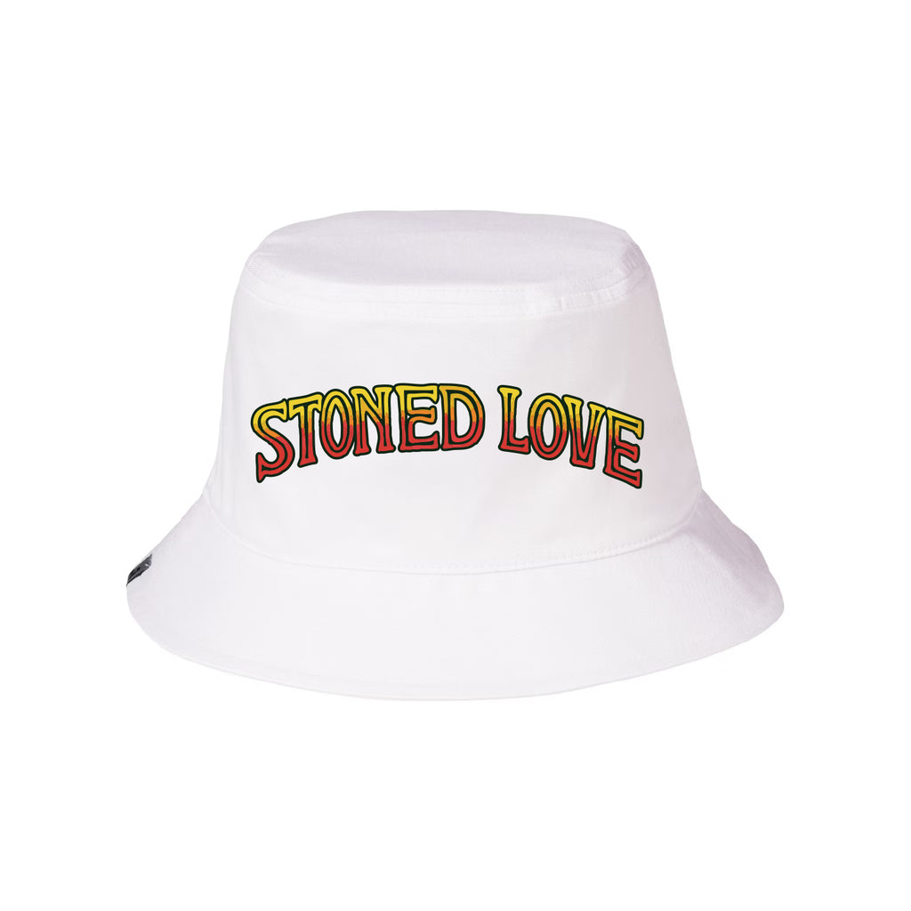 Stoned Love Bucket Hat (White)