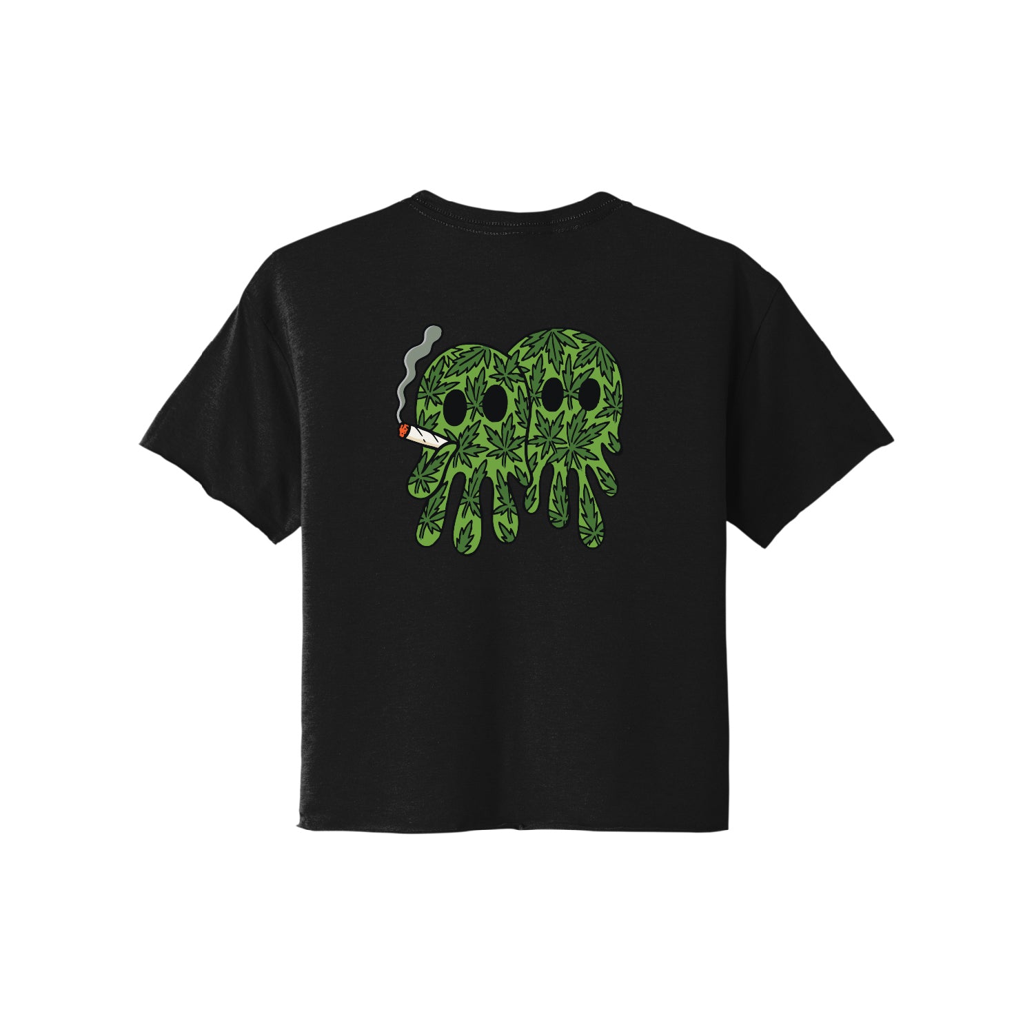 Stoned Love Crop Top style 1 (Black)