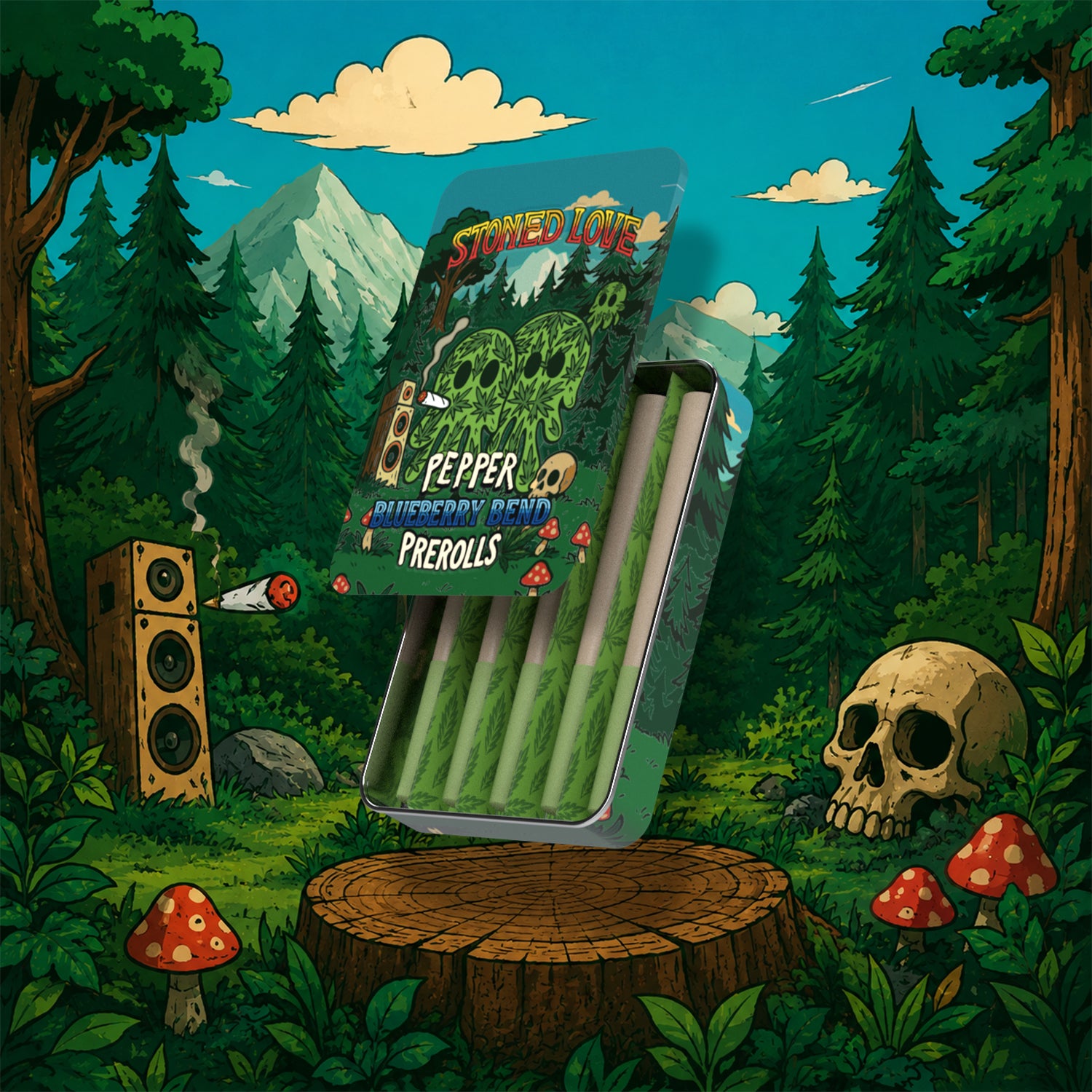 Pepper Pre-Rolls Blueberry Bend