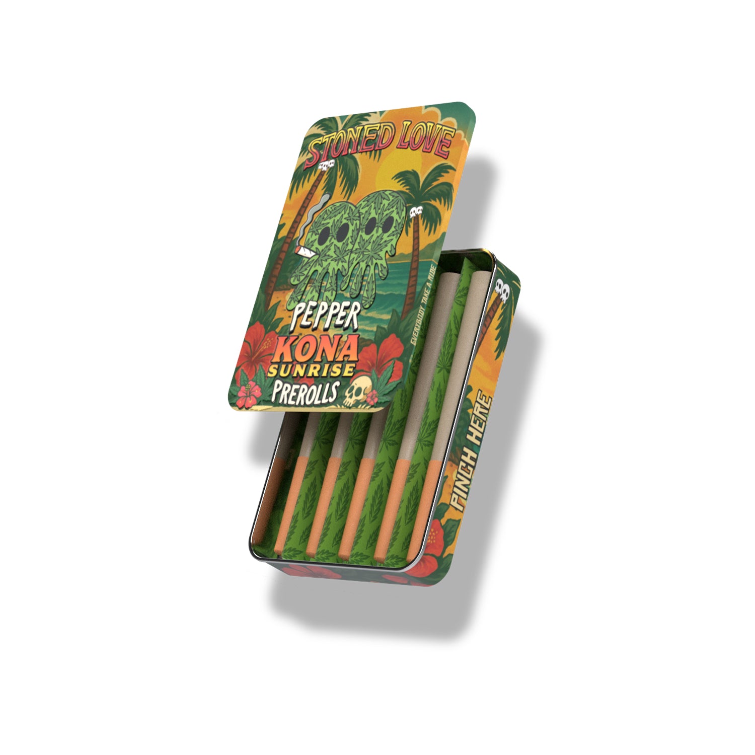 Stoned Love Pre-Rolls Kona Sunrise (5 joints)