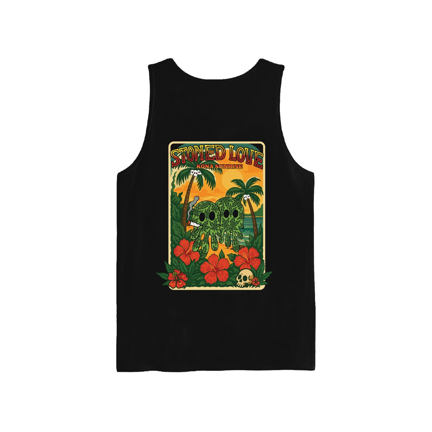 Stoned Love Tank style 1 (Black)