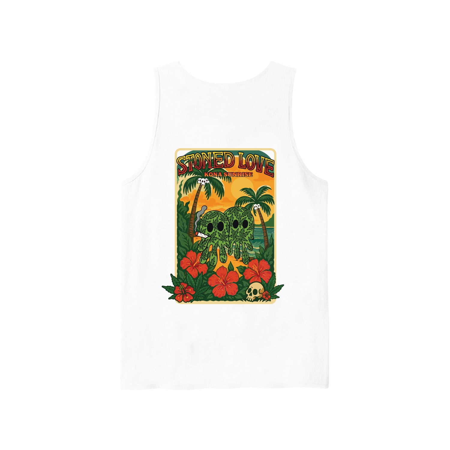Stoned Love Tank style 1 (White)